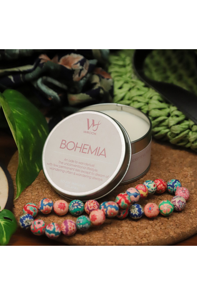Vegan Soy Tin Candle - Bohemia 